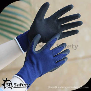 SRSAFETY guante de trabajo de látex 13G / espuma de látex